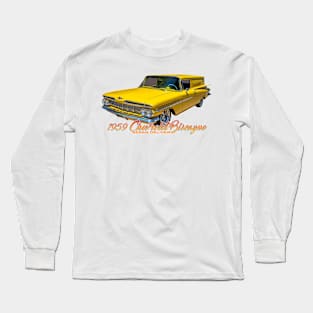 1959 Chevrolet Biscayne Sedan Delivery Long Sleeve T-Shirt